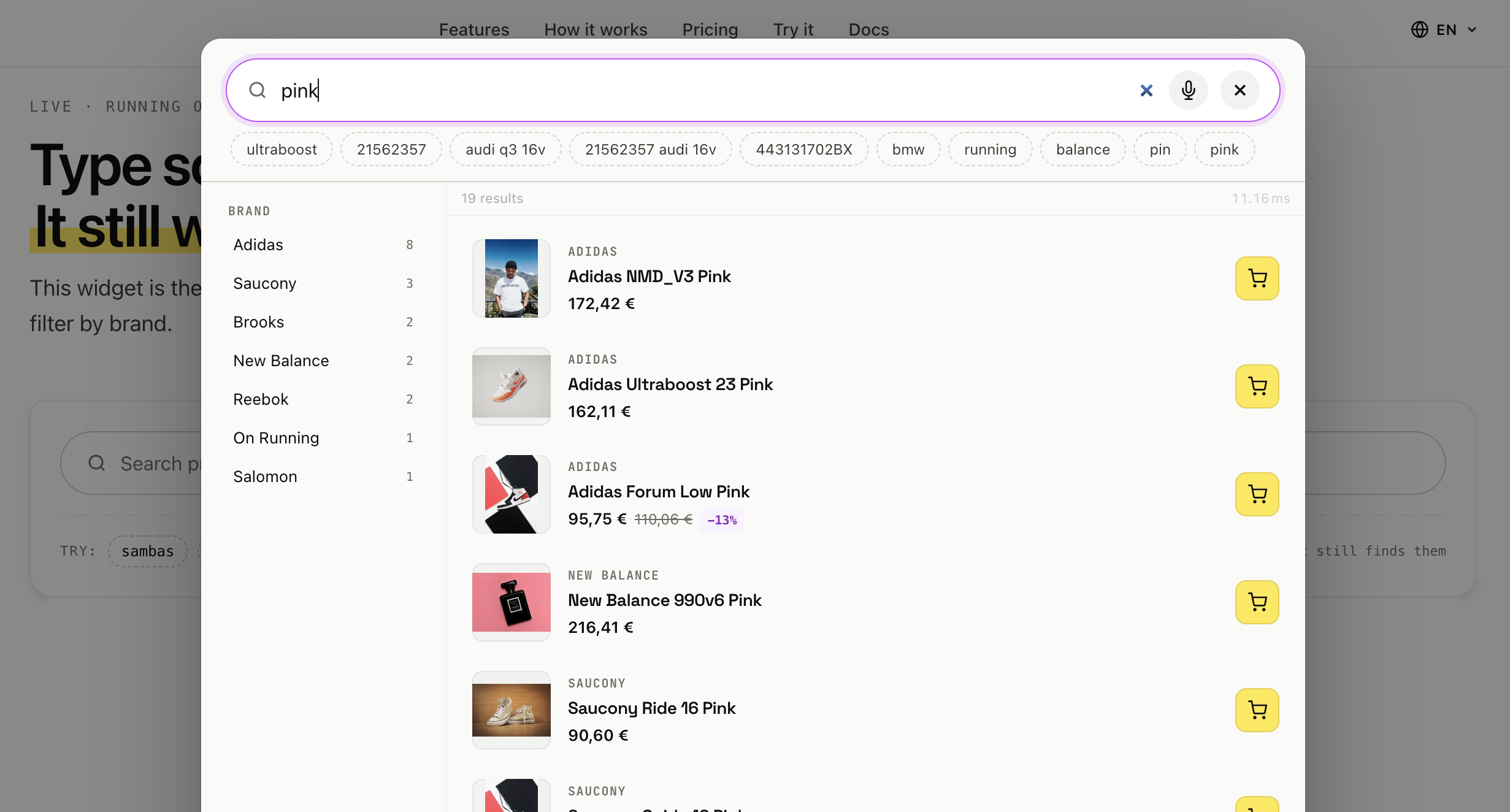 Overlay template set — centred
