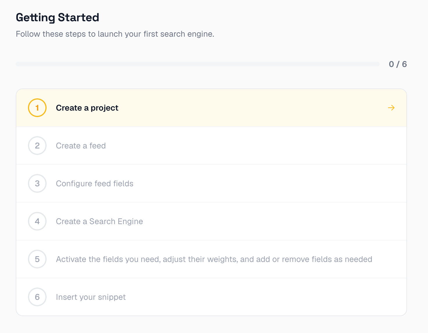 Onboarding process overview
